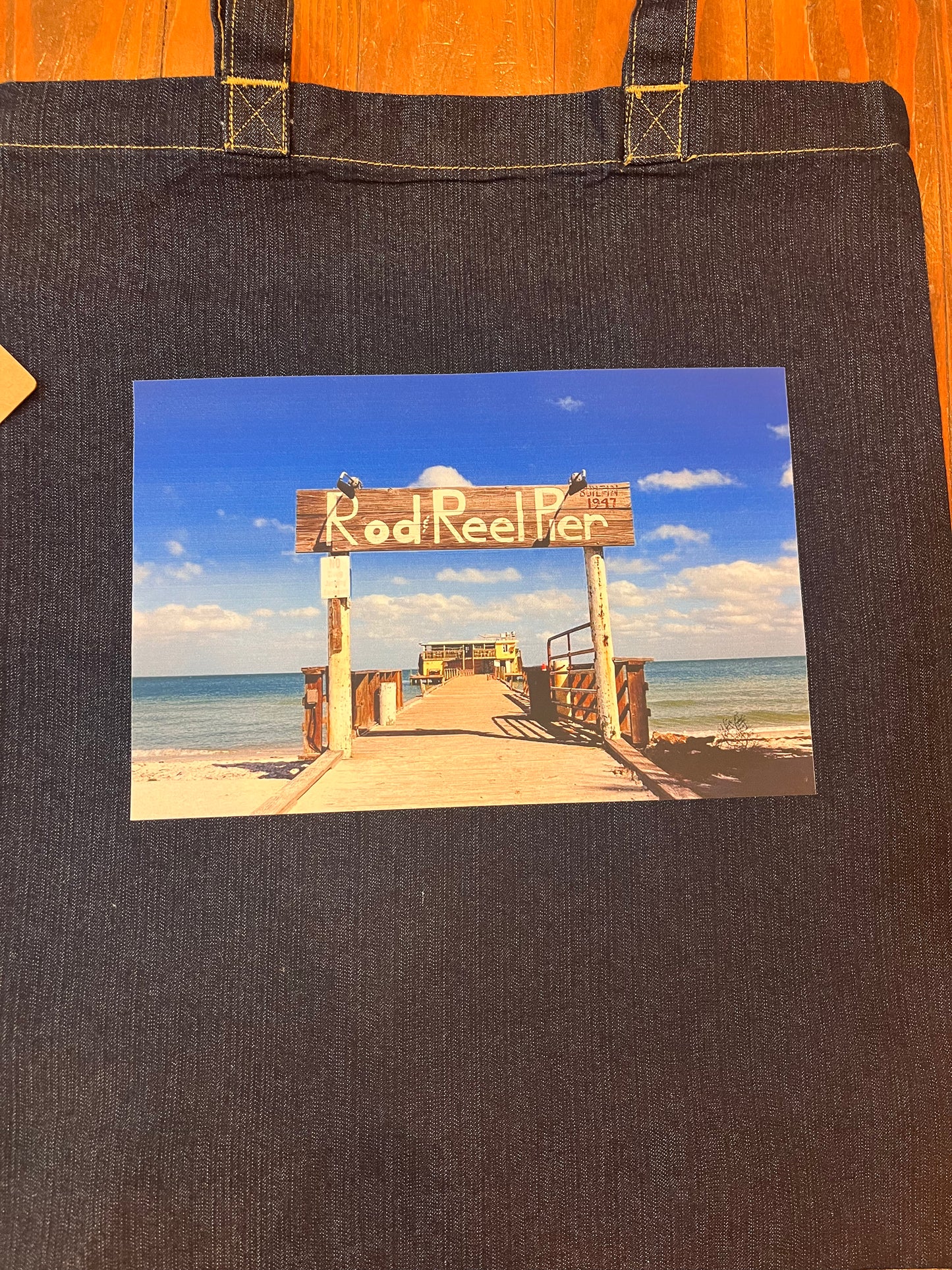 Rod and Reel Pier Tote