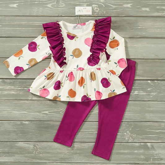 Pete + Lucy Apple Picking Party 2 piece set